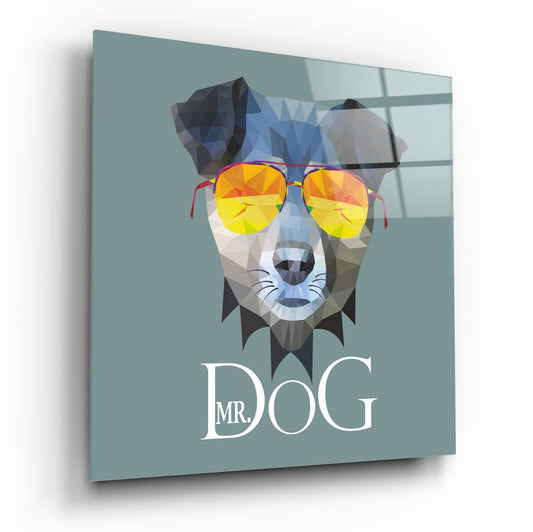 Köpek Cam Tablo
