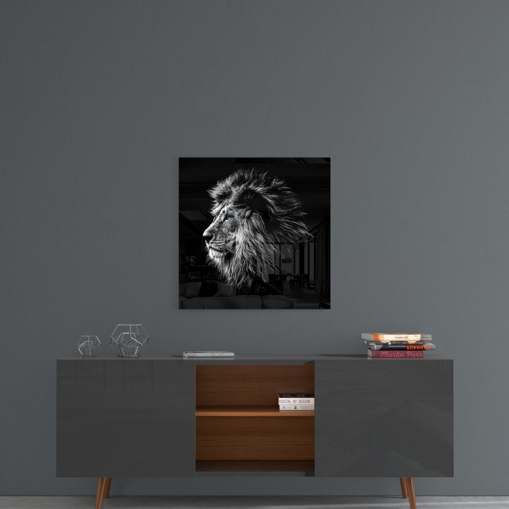 Aslan Cam Tablo