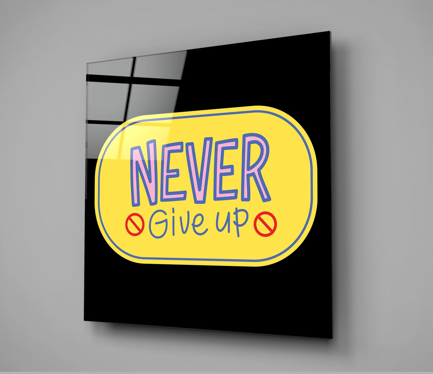 Never Give Up Cam Tablo