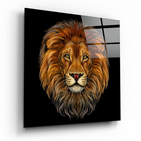 Aslan Cam Tablo