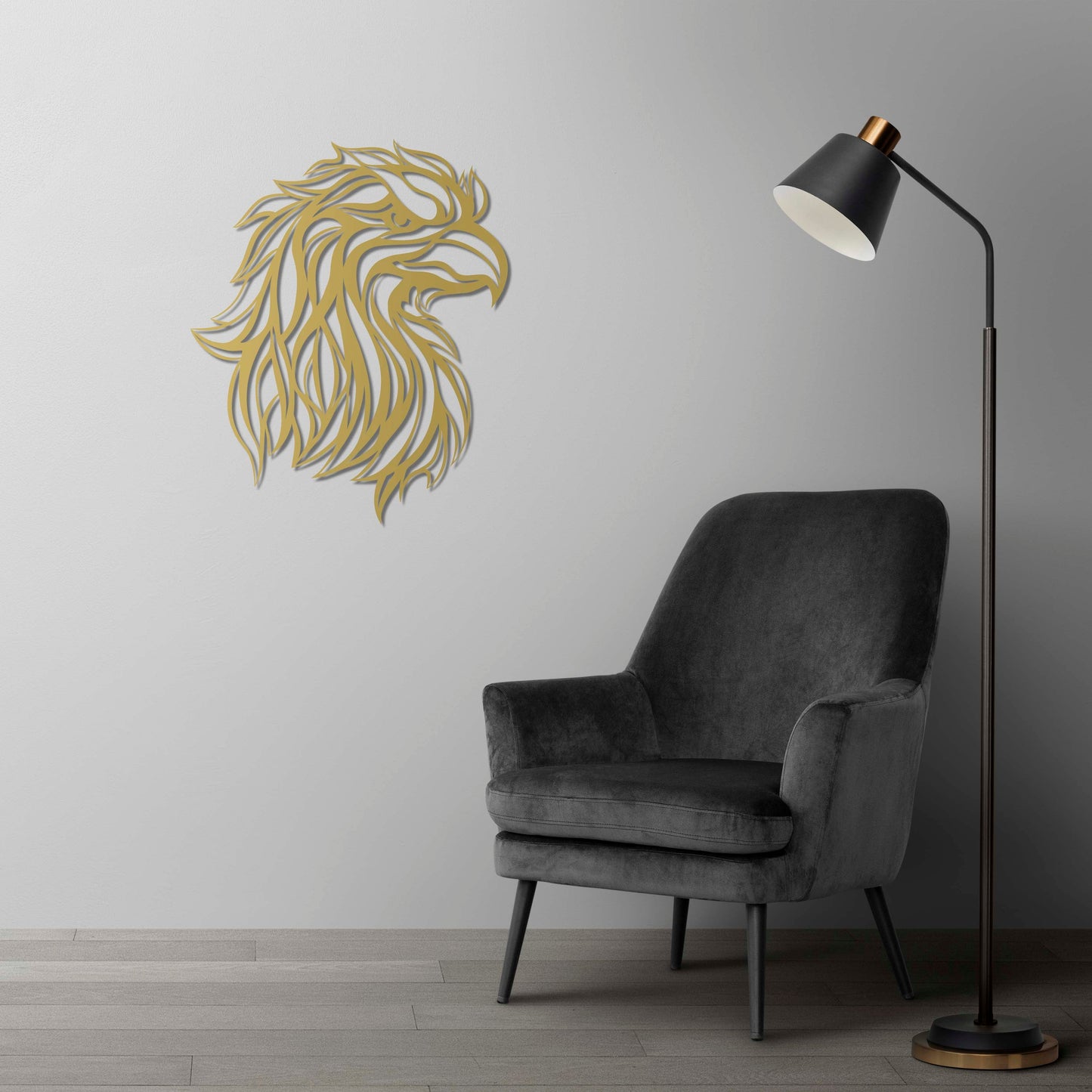 Eagle's Splendor Metal Painting