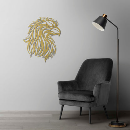 Eagle's Splendor Metal Painting