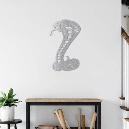 Cobra Metal Painting