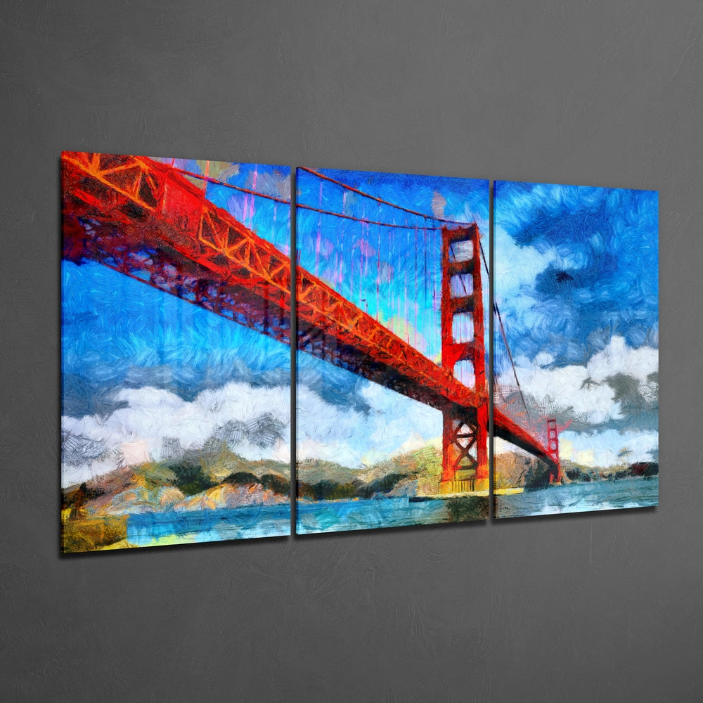 San Francisco Köprüsü Mega Cam Tablo