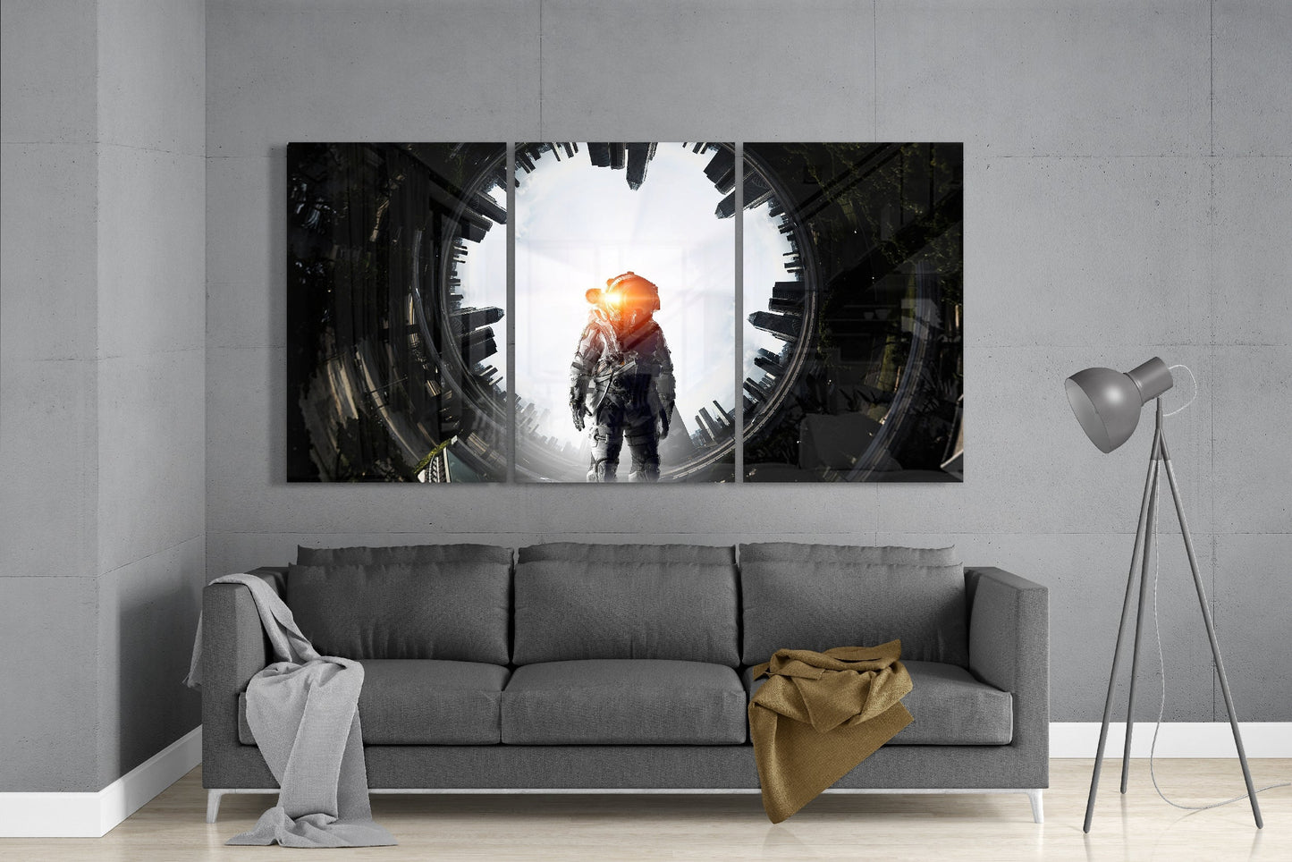 Yıldızlararası - Interstellar Mega Cam Tablo