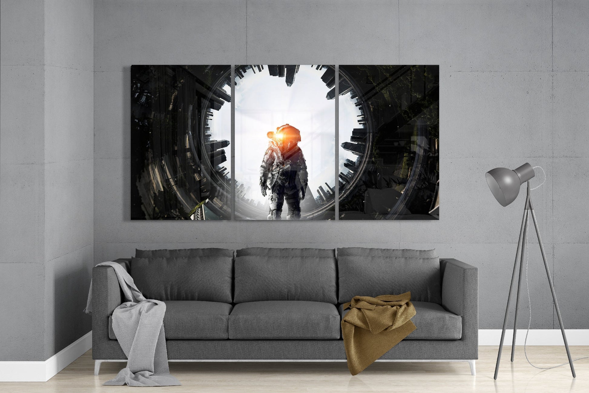 Yıldızlararası - Interstellar Mega Cam Tablo