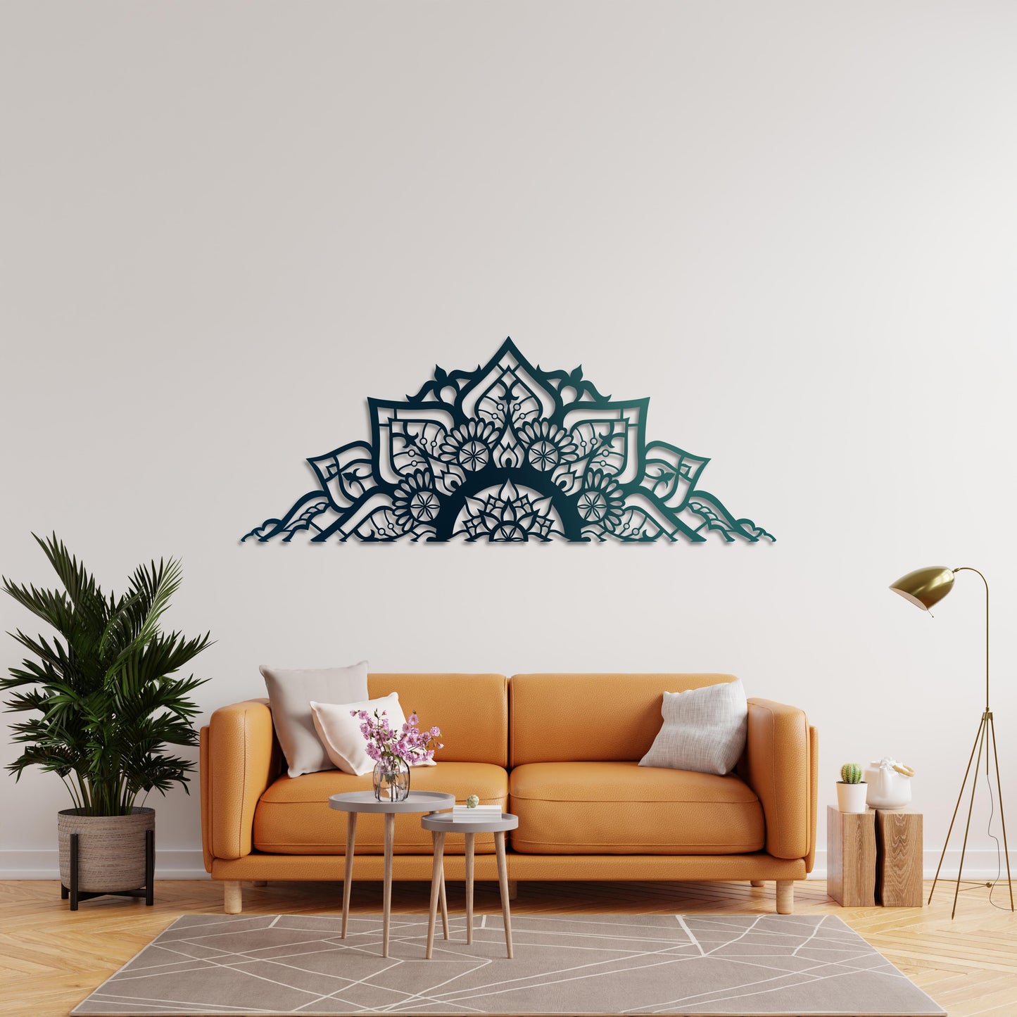 Mandala Metal Tablo