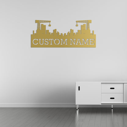 City Builder – Customizable Metal Sign