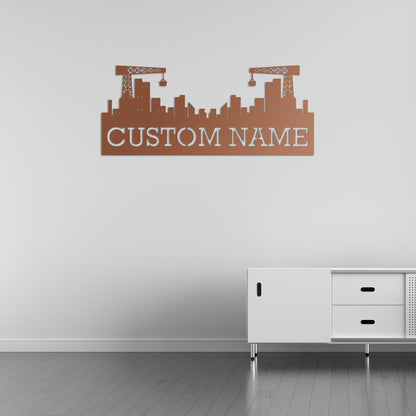 City Builder – Customizable Metal Sign