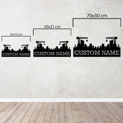 City Builder – Customizable Metal Sign