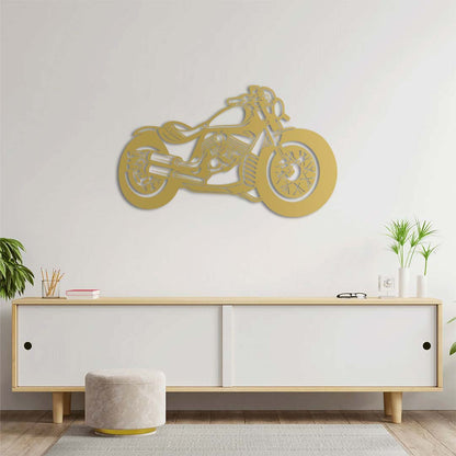Chopper Ruh – Metal Motosiklet Duvar Dekoru