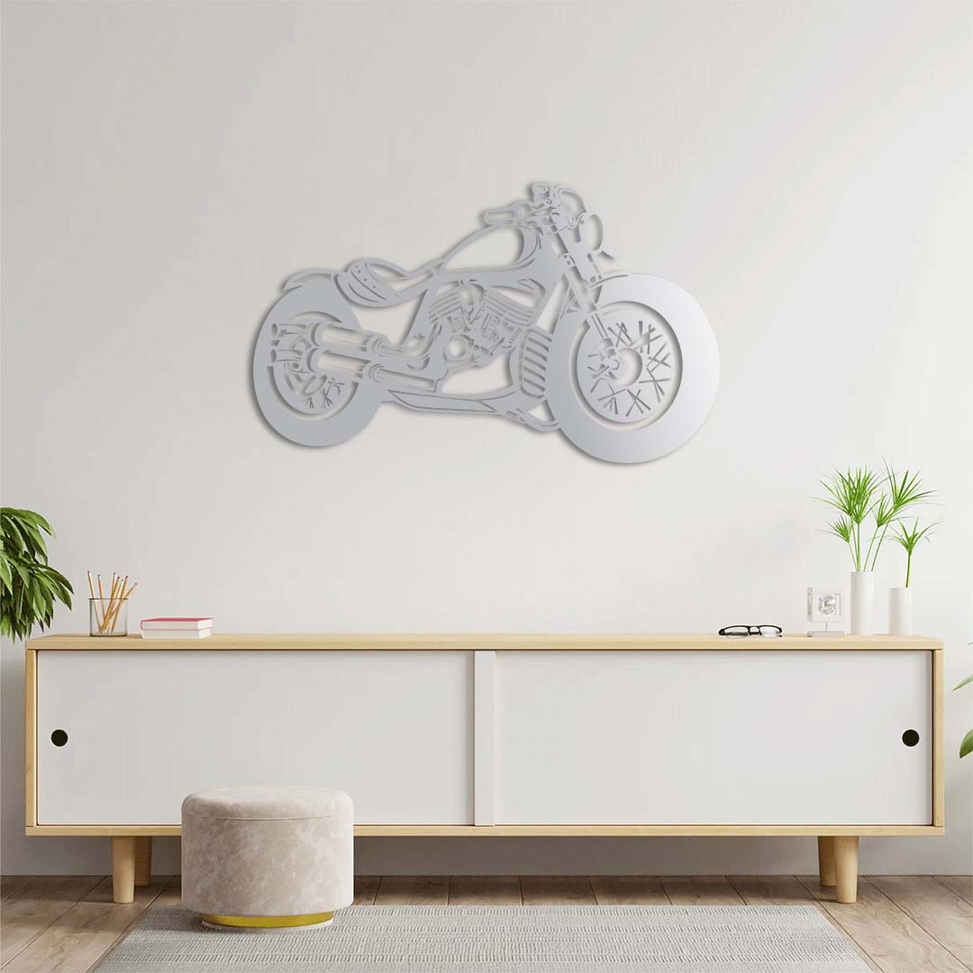 Chopper Ruh – Metal Motosiklet Duvar Dekoru