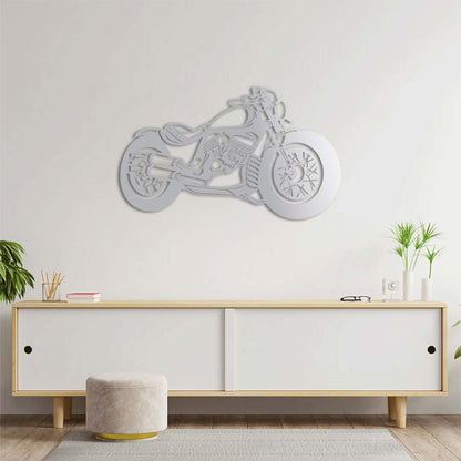 Chopper Ruh – Metal Motosiklet Duvar Dekoru