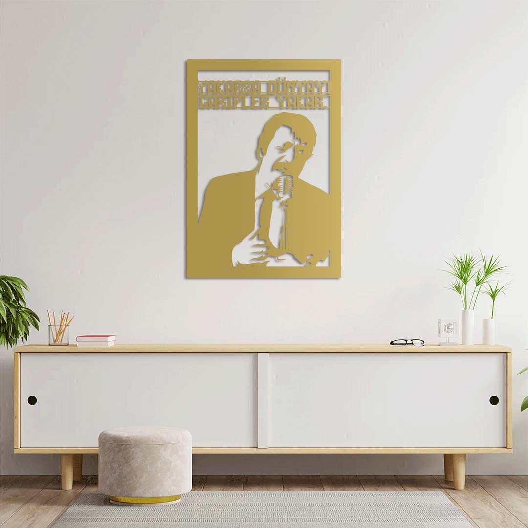 Müslüm Baba Metal Tablo
