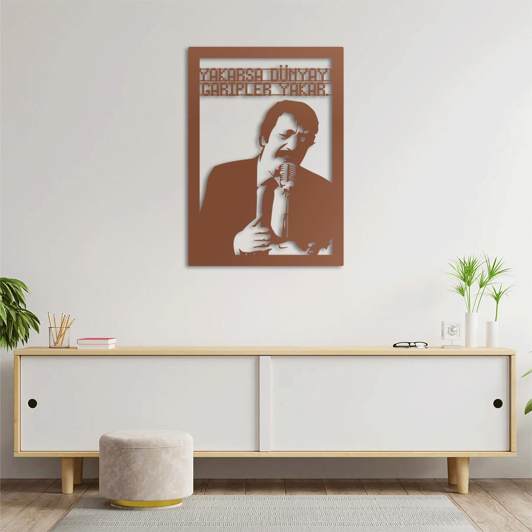Müslüm Baba Metal Tablo