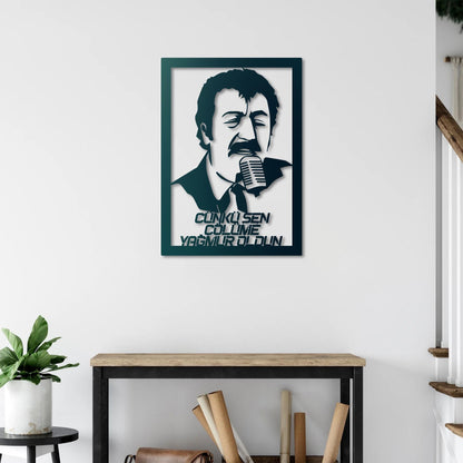 Muslum Gurses Metal Painting
