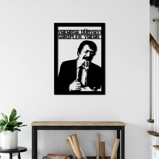 Müslüm Baba Metal Tablo
