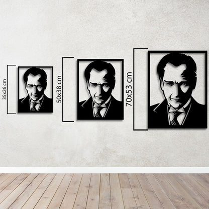 Mustafa Kemal Atatürk Metal Tablo