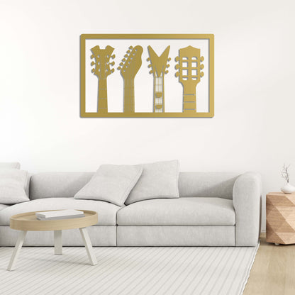 Musical Tone Metal Painting