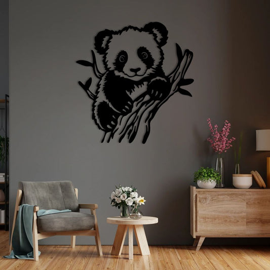 Neşeli Yoldaş: Panda Metal Tablo