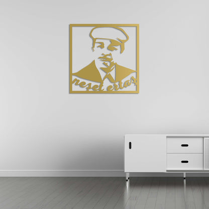 Neşet Ertaş Metal Tablo