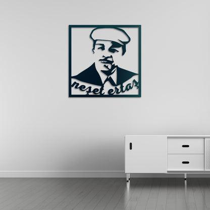 Neşet Ertaş Metal Tablo