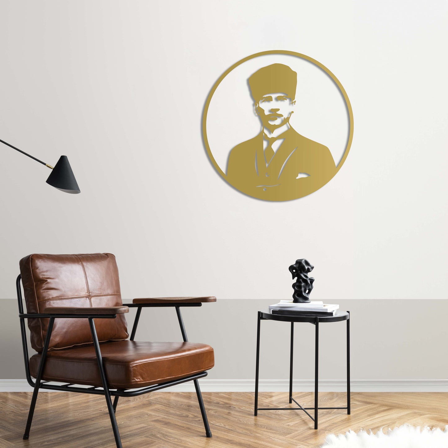 Ölümsüz Lider: Atatürk Metal Tablo