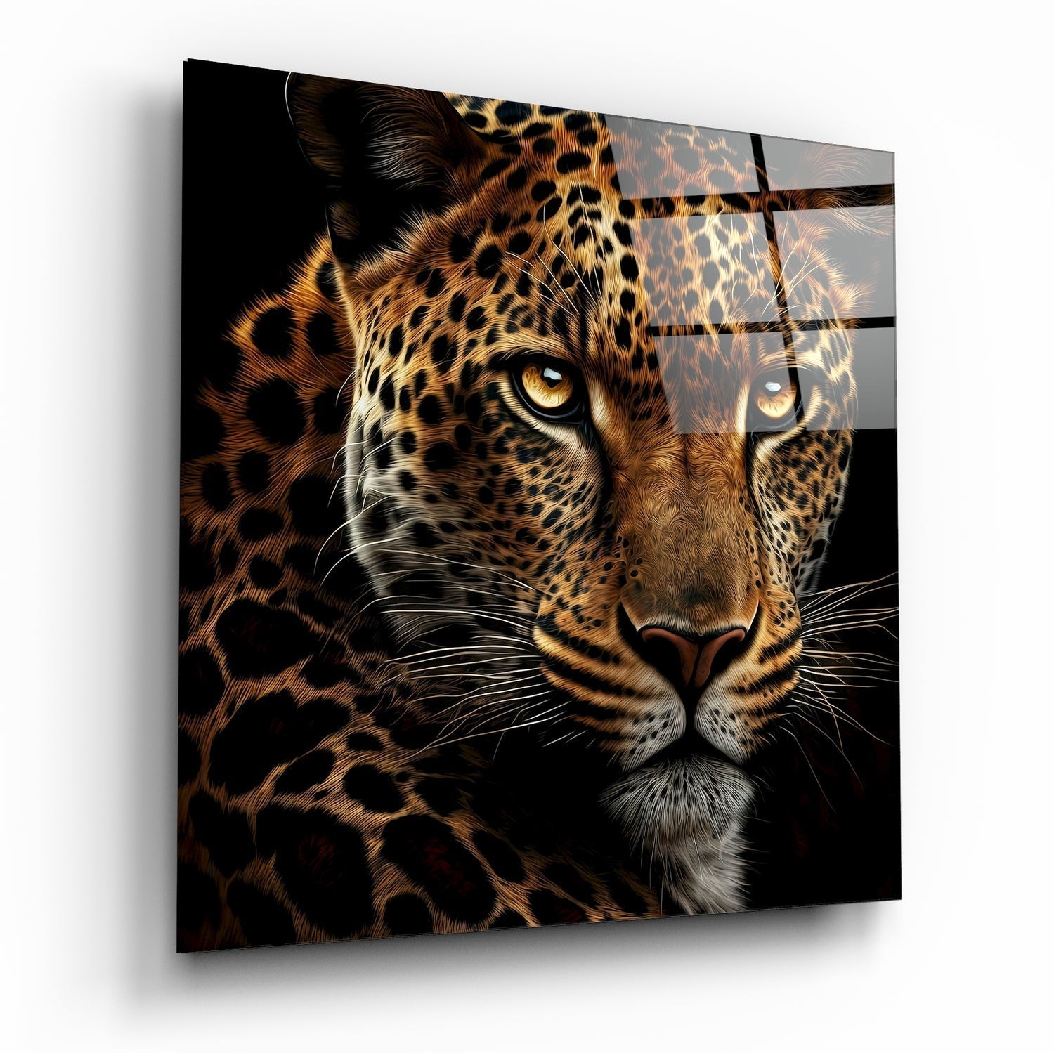 Leopar Cam Tablo || Tasarımcı Koleksiyonu