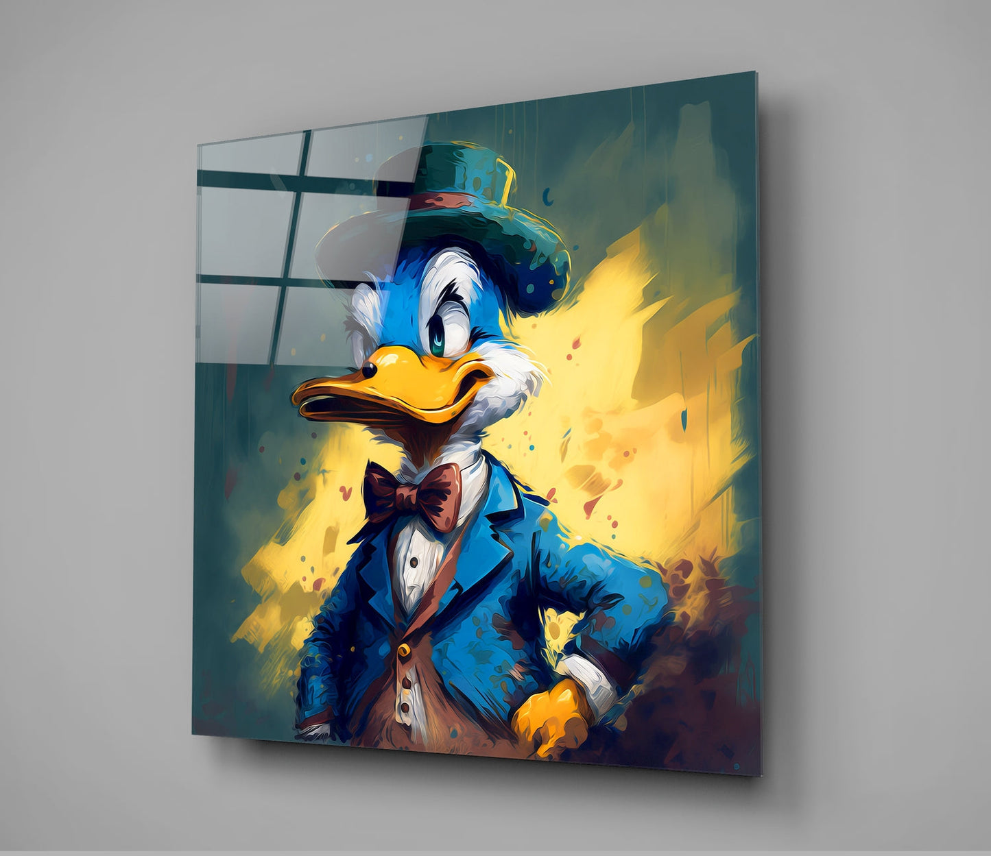 Darkwing Duck Cam Tablo || Tasarımcı Koleksiyonu