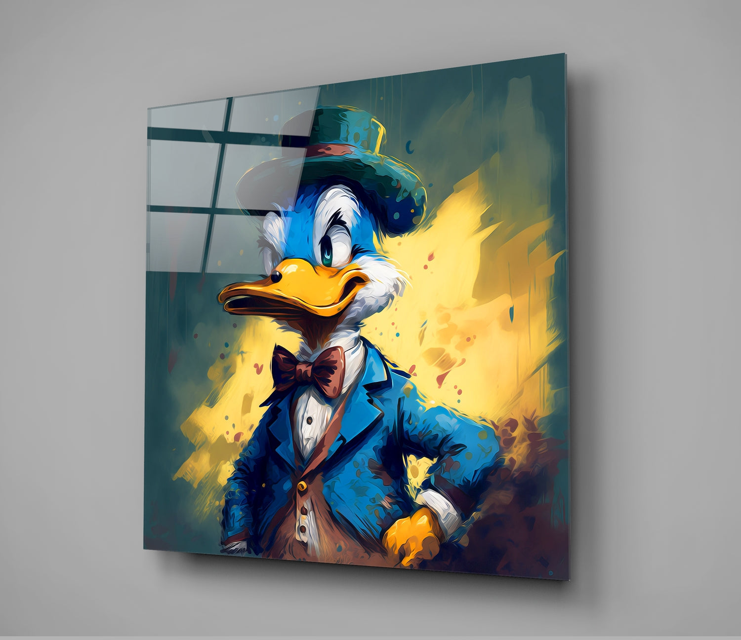 Darkwing Duck Cam Tablo || Tasarımcı Koleksiyonu