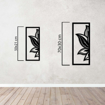 Üç Parça Lotus Metal Tablo