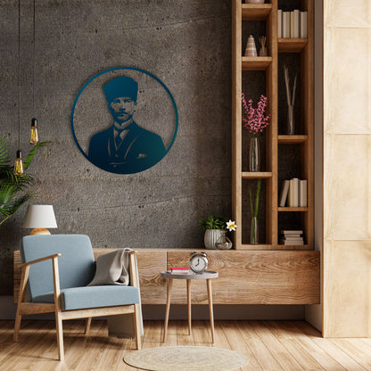 Ölümsüz Lider: Atatürk Metal Tablo