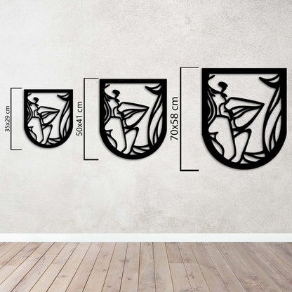 Window of Love Metal Painting