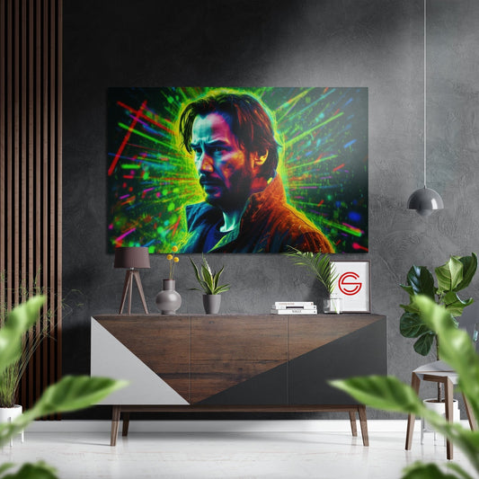 John Wick Fırçalı Metalik Alu-Dibond