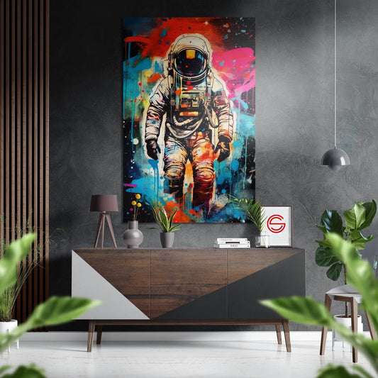 Astronot Fırçalı Metalik Alu-Dibond