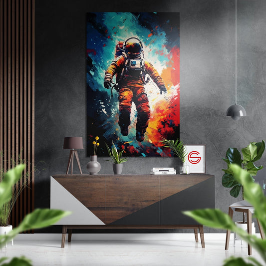 Astronot Fırçalı Metalik Alu-Dibond
