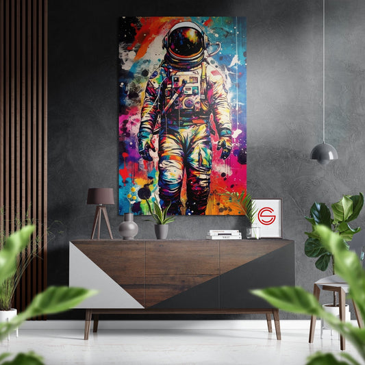 Astronot Fırçalı Metalik Alu-Dibond