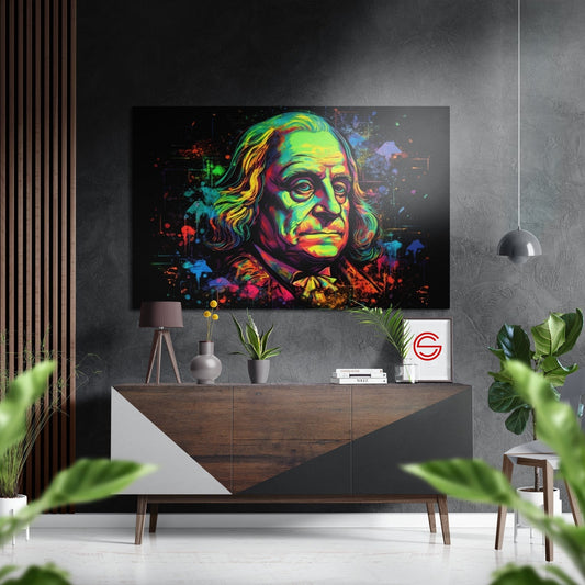 Benjamin Franklin Fırçalı Metalik Alu-Dibond
