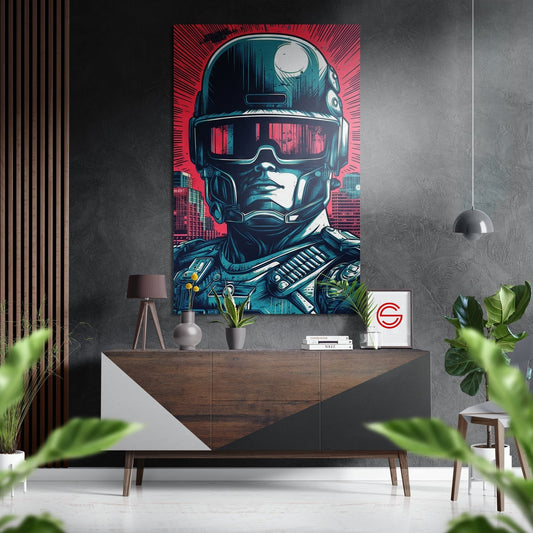 Robocop Fırçalı Metalik Alu-Dibond