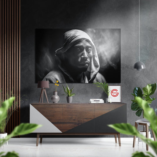 Tupac Fırçalı Metalik Alu-Dibond