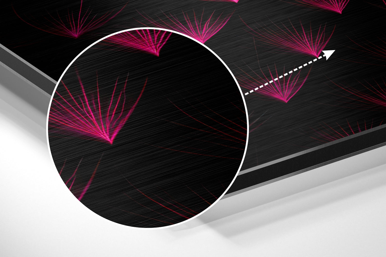 Lotus Fırçalı Metalik Alu-Dibond