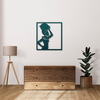 Metal Painting with the Story It Carries