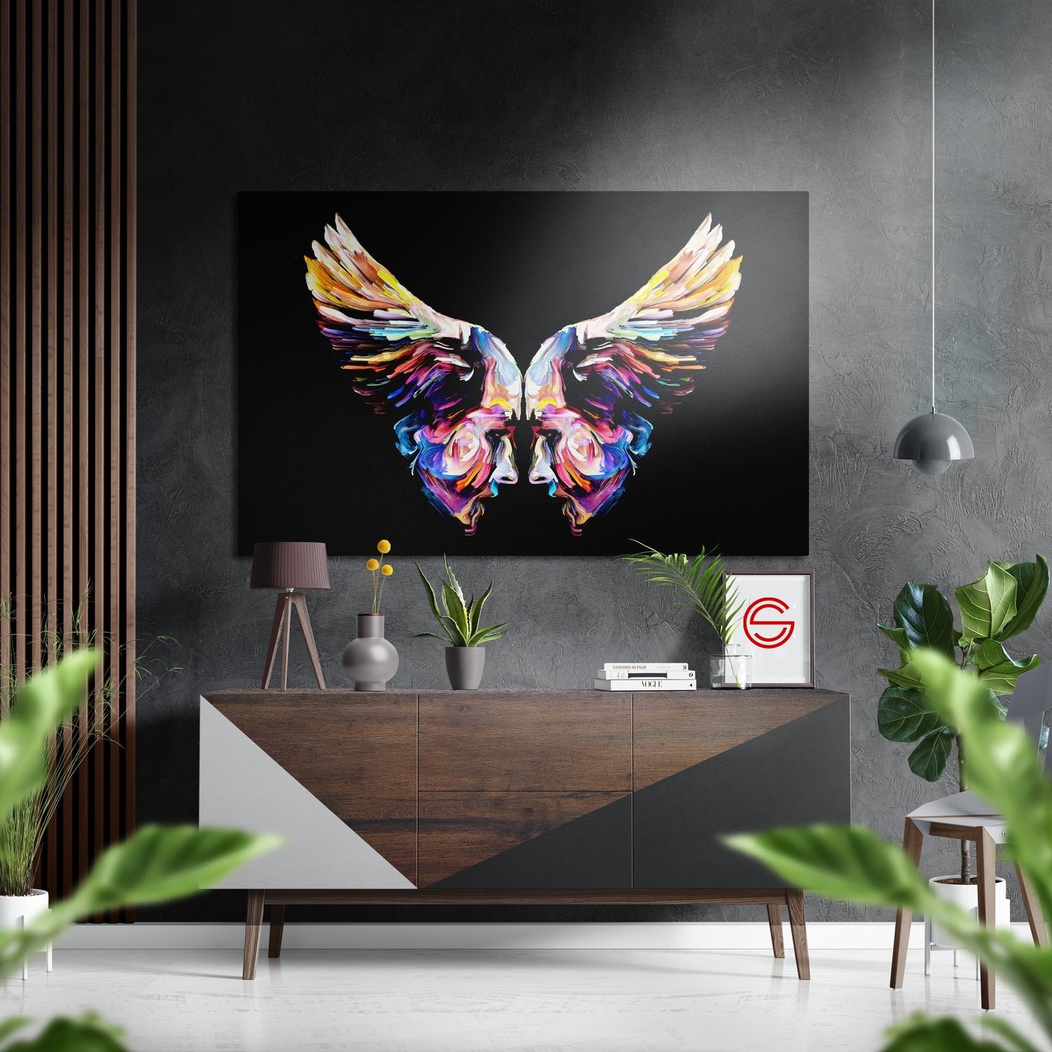 Seni Görüyorum Fırçalı Metalik Alu-Dibond