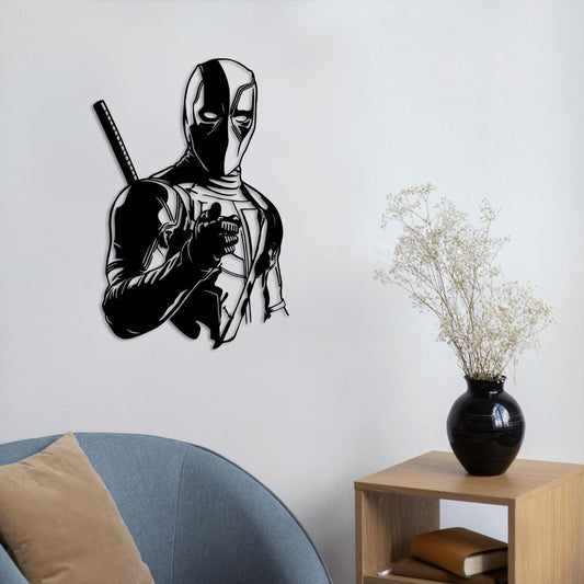 Deadpool Metal Tablo