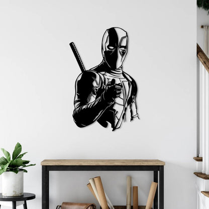 Deadpool Metal Tablo