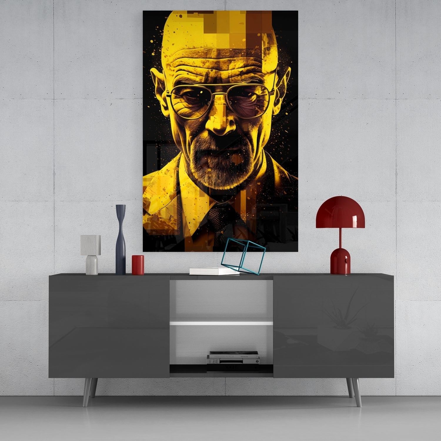 Heisenberg Cam Tablo || Tasarımcı Koleksiyonu