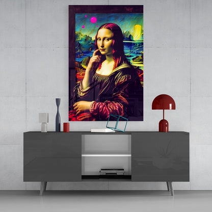 Mona Lisa V2 Cam Tablo || Tasarımcı Koleksiyonu
