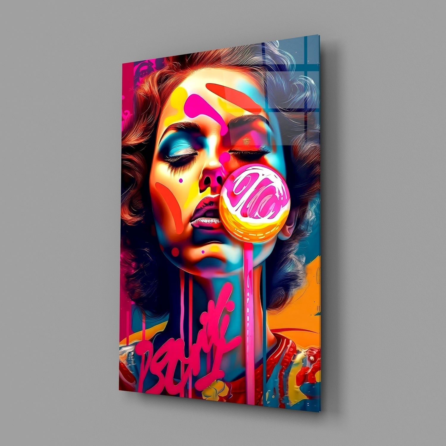 Lolipop Cam Tablo || Tasarımcı Koleksiyonu