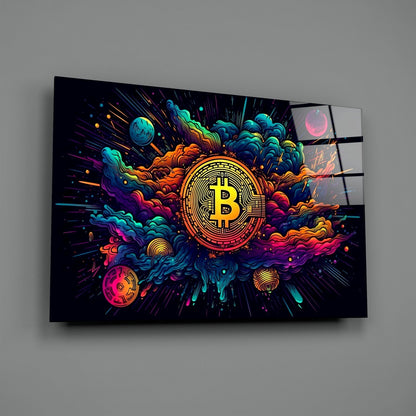 Bitcoin Cam Tablo || Tasarımcı Koleksiyonu