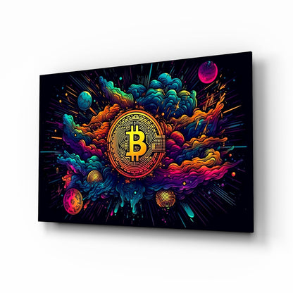 Bitcoin Cam Tablo || Tasarımcı Koleksiyonu